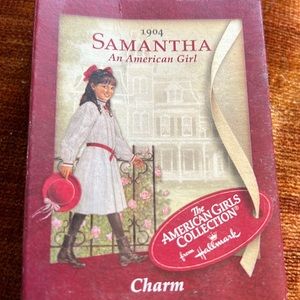 American girl charm. 1904. Samantha